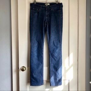 Banana Republic Factory Dark Wash Straight Jeans